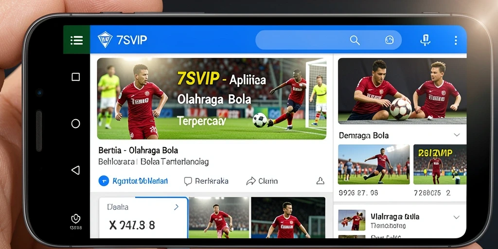 Antarmuka intuitif dan informatif dari aplikasi 7SVIP.