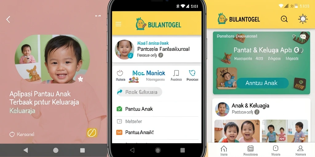 Tampilan antarmuka BULANTOGEL yang menarik dan fungsional.