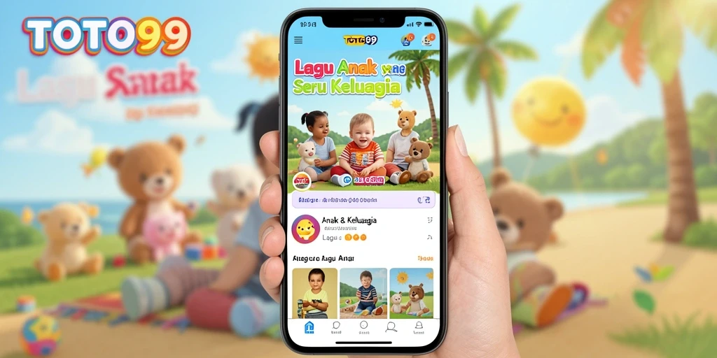 Antarmuka interaktif TOTO99 untuk Lagu Anak yang menyenangkan.